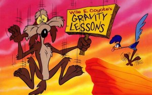 Wile-E-Coyotes-Gravity-Lessons-1440x900-Wallpaper-ToonsWallpapers.com-